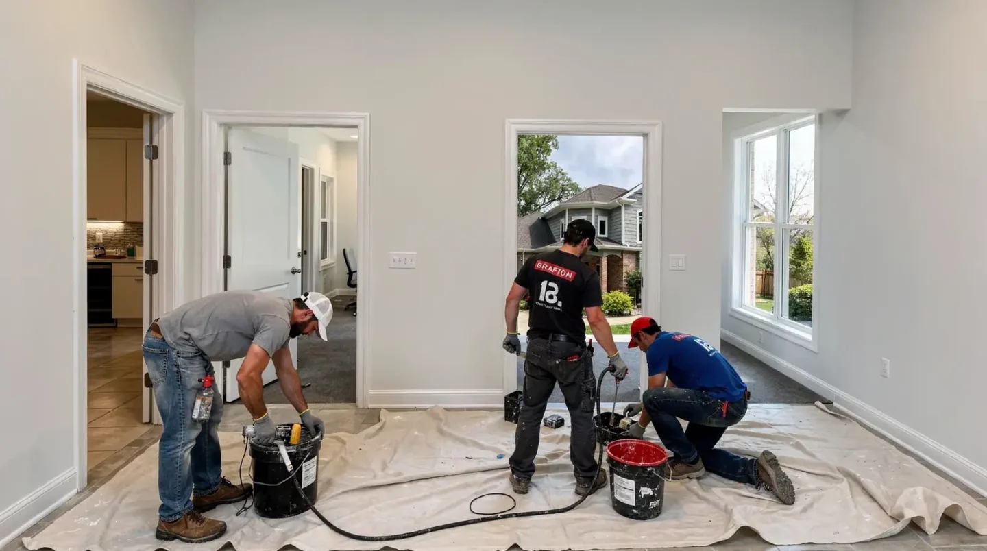A well-painted interior creates a strong impression on customers, clients, and employees in Grafton commercial