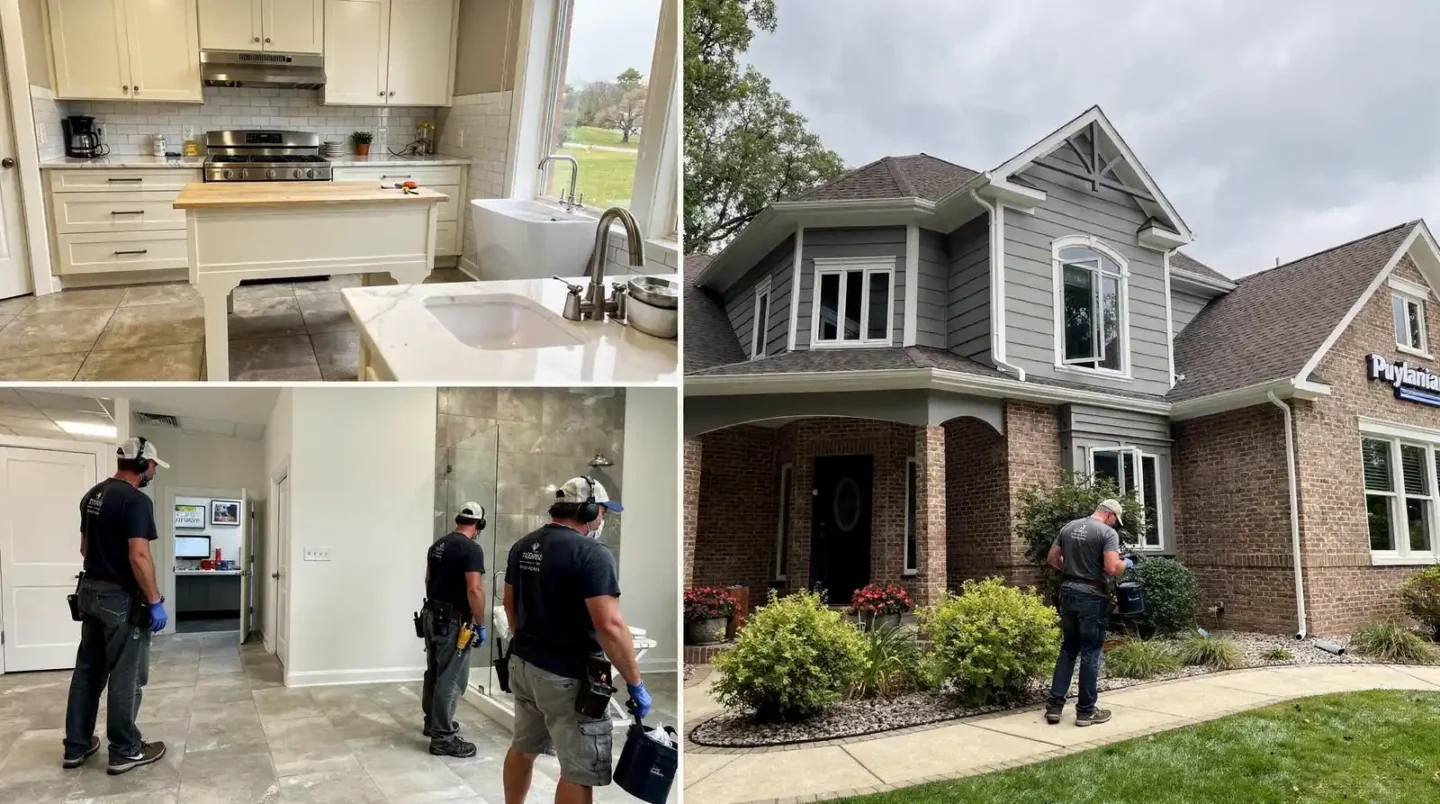 Custom remodeling services aim to improve functionality, update style, and increase overall property value.; Straight